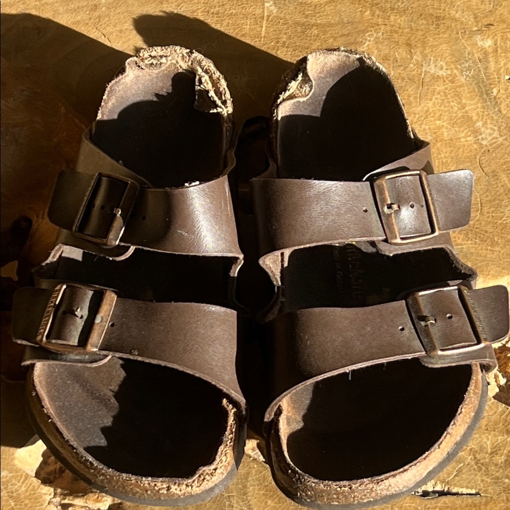 Men’s Trashed Distressed Birkenstocks Size 42